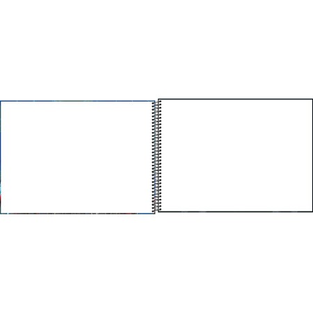 Foto ilustrativa Caderno de Cartografia e Desenho Espiral Capa Dura Spider Man Game 80 Folhas