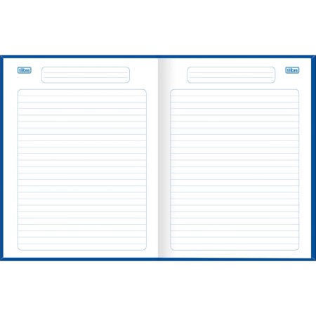 Foto ilustrativa Caderno de Linguagem Brochura Capa Dura KIds 40 Folhas