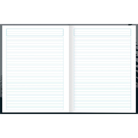 Foto ilustrativa Caderno de Linguagem Brochura Capa Dura Spice 40 Folhas