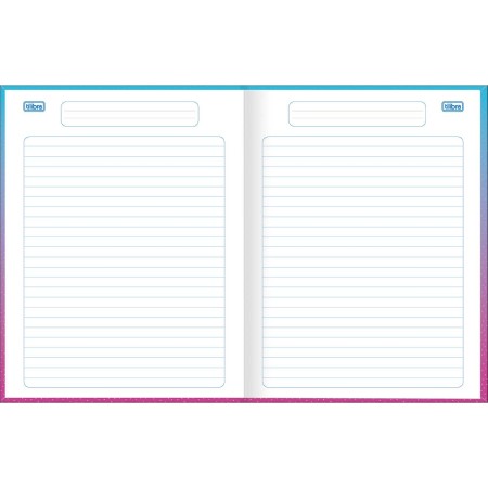 Foto ilustrativa Caderno de Linguagem Brochura Capa Dura Spice Kids 40 Folhas