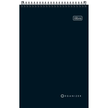 Foto ilustrativa Caderno Espiral ao Alto Capa Flexível P Organizer 80 Folhas