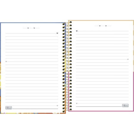 Foto ilustrativa Caderno Espiral Capa Dura 1/4 Capyclub 80 Folhas