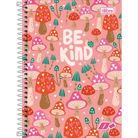 Foto ilustrativa Caderno Espiral Capa Dura 1/4 D+ Feminino 96 Folhas