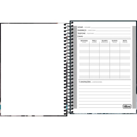 Foto ilustrativa Caderno Espiral Capa Dura 1/4 Do It! 80 Folhas