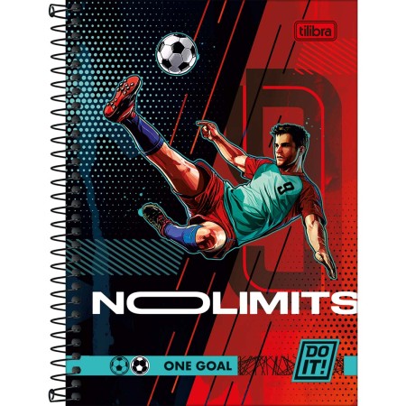 Foto ilustrativa Caderno Espiral Capa Dura 1/4 Do It! 80 Folhas