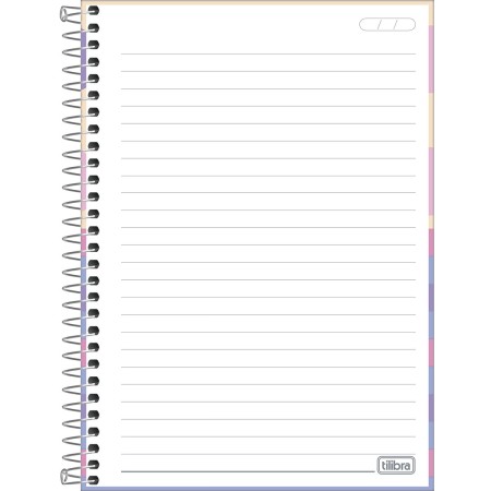 Foto ilustrativa Caderno Espiral Capa Dura 1/4 Hug Me 80 Folhas