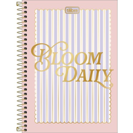Foto ilustrativa Caderno Espiral Capa Dura 1/4 Linea 80 Folhas