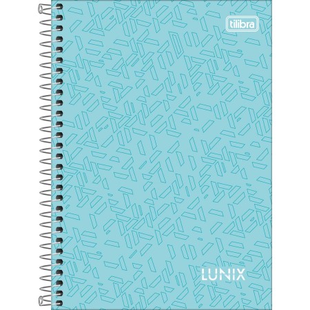 Foto ilustrativa Caderno Espiral Capa Dura 1/4 Lunix 160 Folhas