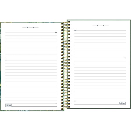 Foto ilustrativa Caderno Espiral Capa Dura 1/4 Naturalis 80 Folhas