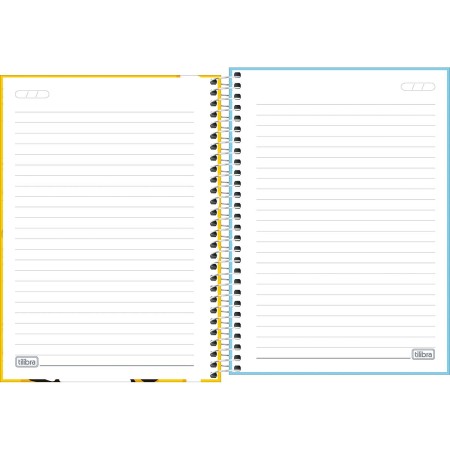 Foto ilustrativa Caderno Espiral Capa Dura 1/4 Snoopy 80 Folhas