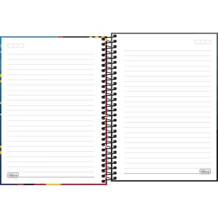 Foto ilustrativa Caderno Espiral Capa Dura 1/4 Sonic 80 Folhas