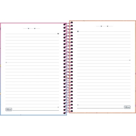 Foto ilustrativa Caderno Espiral Capa Dura 1/4 West Girl 80 Folhas