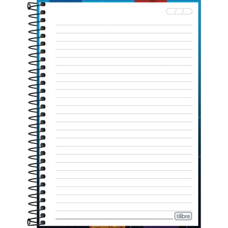 Foto ilustrativa Caderno Espiral Capa Dura 1/4 X-Racing 80 Folhas