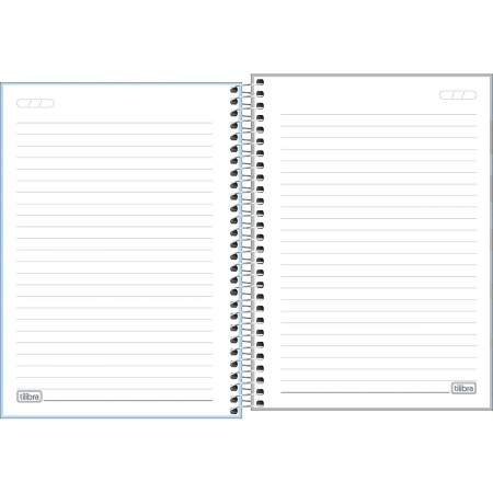 Foto ilustrativa Caderno Espiral Capa Dura 1/4 Zip Colors 160 Folhas