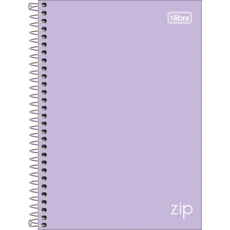Foto ilustrativa Caderno Espiral Capa Dura 1/4 Zip Colors 160 Folhas