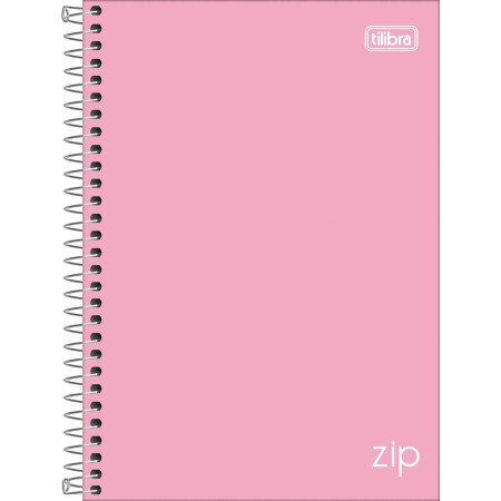 Foto ilustrativa Caderno Espiral Capa Dura 1/4 Zip Colors 160 Folhas