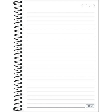 Foto ilustrativa Caderno Espiral Capa Dura 1/4 Zoom+ Masculino 96 Folhas