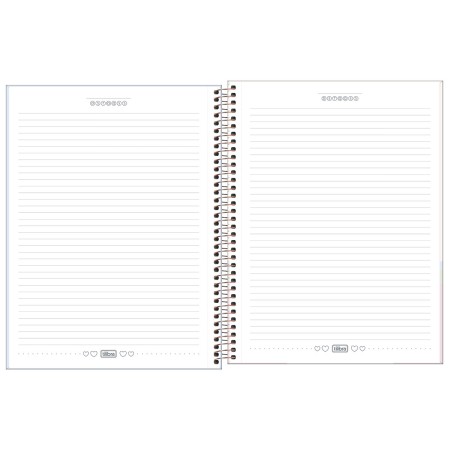 Foto ilustrativa Caderno Espiral Capa Dura A4 1 Matéria Soho 80 Folhas