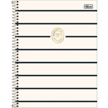 Foto ilustrativa Caderno Espiral Capa Dura A4 1 Matéria West Village 80 Folhas