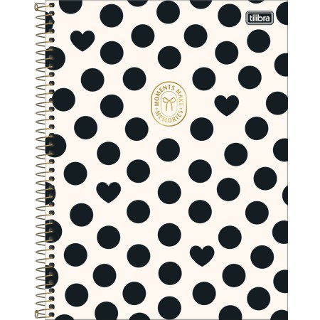 Foto ilustrativa Caderno Espiral Capa Dura A4 1 Matéria West Village 80 Folhas