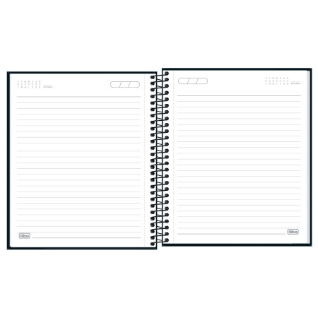 Foto ilustrativa Caderno Espiral Capa Dura Book 1 Matéria Cambridge 80 Folhas