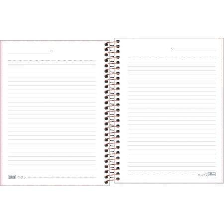 Foto ilustrativa Caderno Espiral Capa Dura Colegial 1 Matéria Soho 80 Folhas