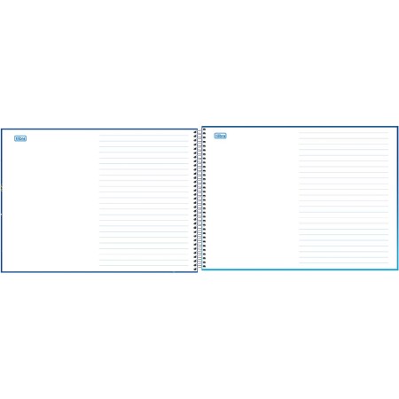 Foto ilustrativa Caderno Espiral Capa Dura Meia Pauta Kids Masculino 40 Folhas