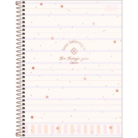 Foto ilustrativa Caderno Espiral Capa Dura Universitário 1 Matéria Soho 80 Folhas