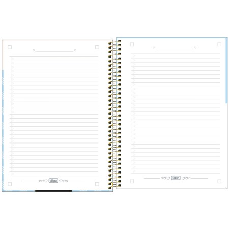Foto ilustrativa Caderno Espiral Capa Dura Universitário 1 Matéria Tokidoki Moofia 80 Folhas