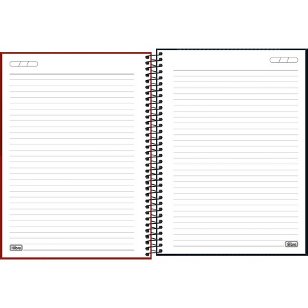 Foto ilustrativa Caderno Espiral Capa Dura Universitário 1 Matéria Zip 80 Folhas
