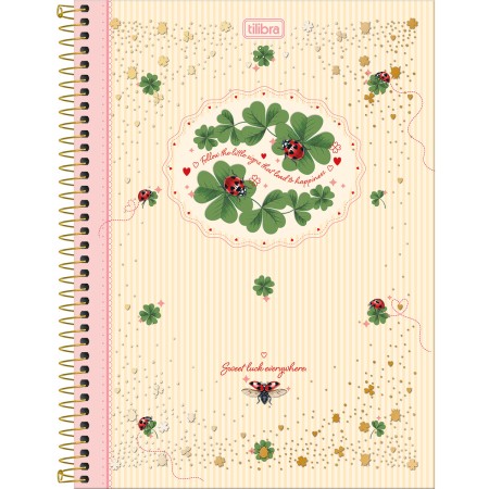 Foto ilustrativa Caderno Espiral Capa Dura Universitário 10 Matérias Scarlet 160 Folhas