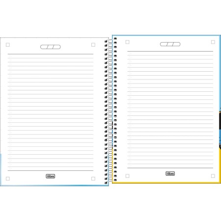 Foto ilustrativa Caderno Espiral Capa Dura Universitário 10 Matérias Snoopy 160 Folhas