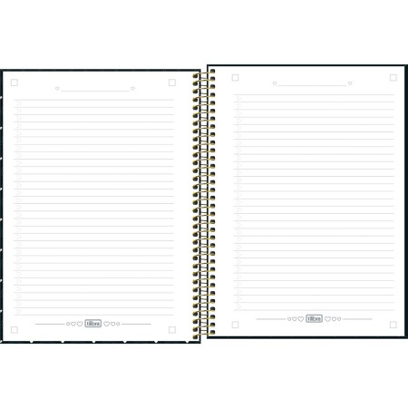 Foto ilustrativa Caderno Espiral Capa Dura Universitário 15 Matérias West Village 240 Folhas