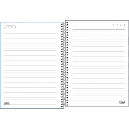 Foto ilustrativa Caderno Espiral Capa Dura Universitário 15 Matérias Zip Colors 240 Folhas