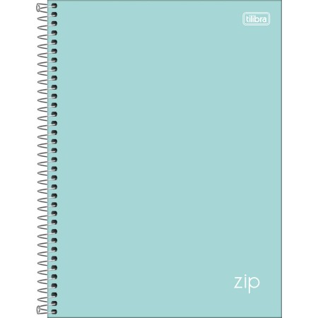 Foto ilustrativa Caderno Espiral Capa Dura Universitário 15 Matérias Zip Colors 240 Folhas
