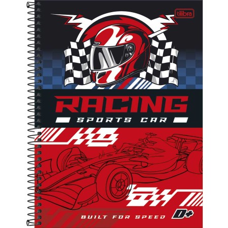Foto ilustrativa Caderno Espiral Capa Dura Universitário 16 Matérias D+ 320 Folhas