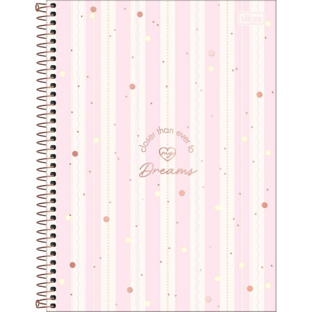 Foto ilustrativa Caderno Espiral Capa Dura Universitário 20 Matérias Soho 320 Folhas