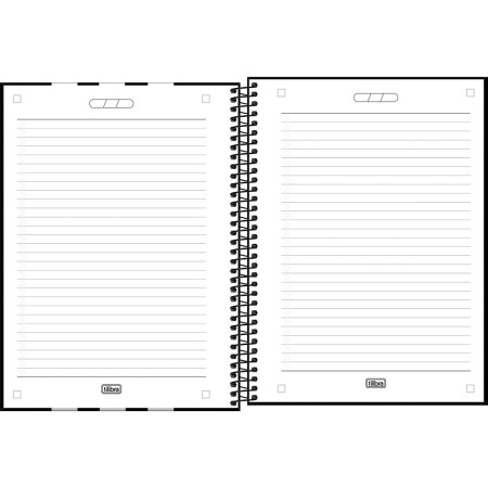 Foto ilustrativa Caderno Espiral Capa Dura Universitário Connect 1 Matéria Atlético Mineiro 80 Folhas.