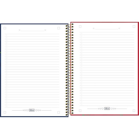 Foto ilustrativa Caderno Espiral Capa Dura Universitário Connect 1 Matéria Branca de Neve 80 Folhas