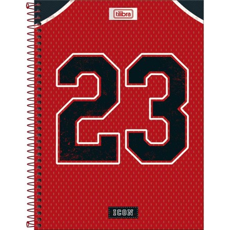 Foto ilustrativa Caderno Espiral Capa Dura Universitário Connect 1 Matéria Icon 80 Folhas