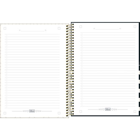 Foto ilustrativa Caderno Espiral Capa Dura Universitário Connect 1 Matéria West Village 80 Folhas