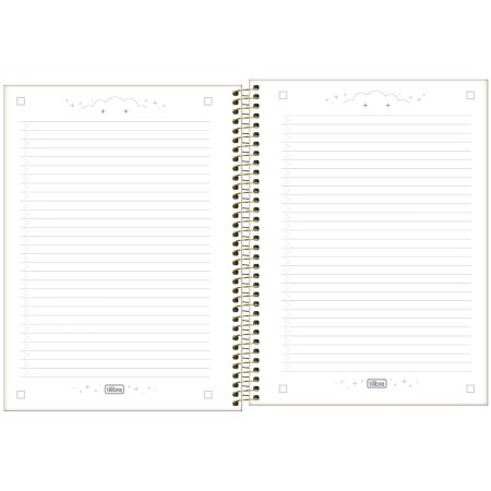 Foto ilustrativa Caderno Espiral Capa Dura Universitário Connect 10 Matérias Magic 160 Folhas