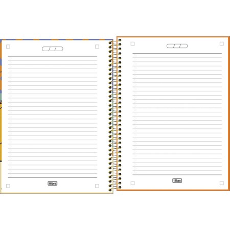 Foto ilustrativa Caderno Espiral Capa Dura Universitário Connect 10 Matérias O Rei Leão 160 Folhas