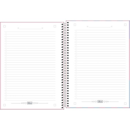 Foto ilustrativa Caderno Espiral Capa Dura Universitário Connect 20 Matérias Happy 320 Folhas