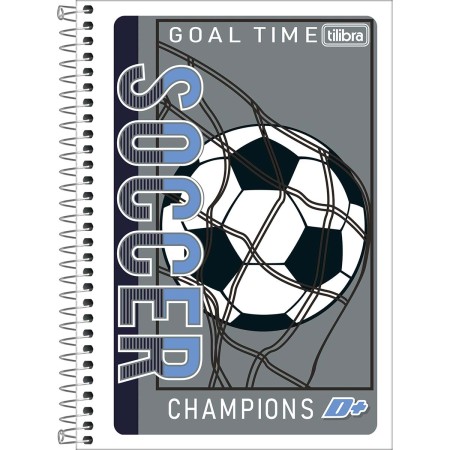 Foto ilustrativa Caderno Espiral Capa Flexível 1/4 D+ 96 Folhas