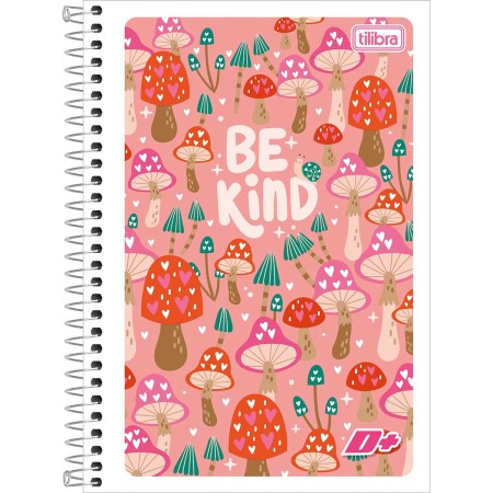 Foto ilustrativa Caderno Espiral Capa Flexível 1/4 D+ 96 Folhas