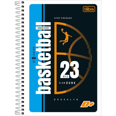 Foto ilustrativa Caderno Espiral Capa Flexível 1/4 D+ 96 Folhas