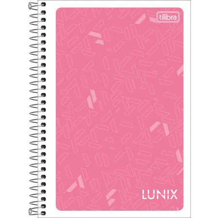 Foto ilustrativa Caderno Espiral Capa Flexível 1/4 Lunix 48 Folhas