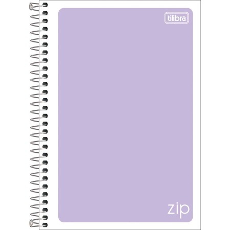 Foto ilustrativa Caderno Espiral Capa Flexível 1/4 Zip Colors 48 Folhas