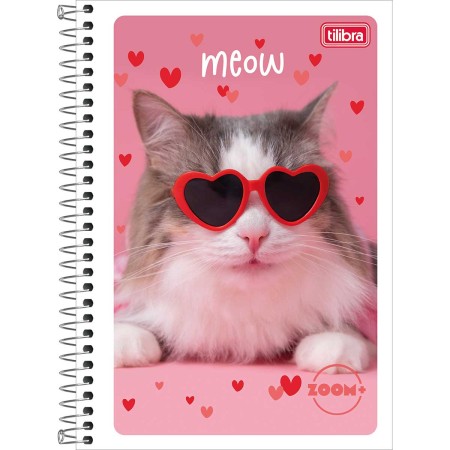 Foto ilustrativa Caderno Espiral Capa Flexível 1/4 Zoom+ 48 Folhas